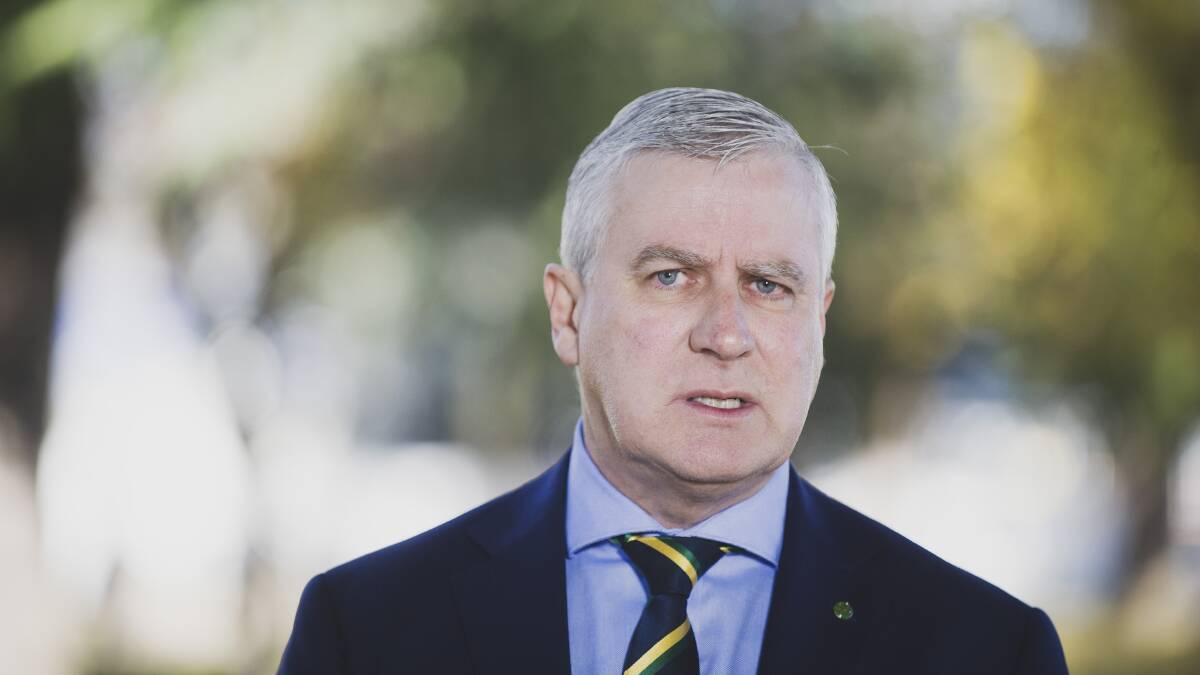 Deputy Prime Minister Michael McCormack has responsibility for Airservices Australia as Minister for Transport. Picture: Dion Georgopoulos
