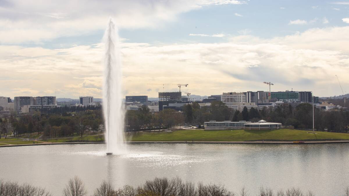 A decade old proposal to heritage list Lake Burley Griffin has finally moved to the next stage. Picture: Jamila Toderas