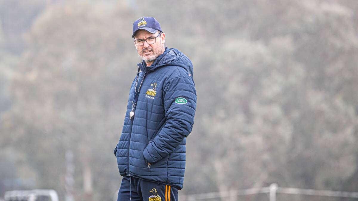 Brumbies coach Dan McKellar is confident his team's new faces have what it takes.
Picture: Karleen Minney