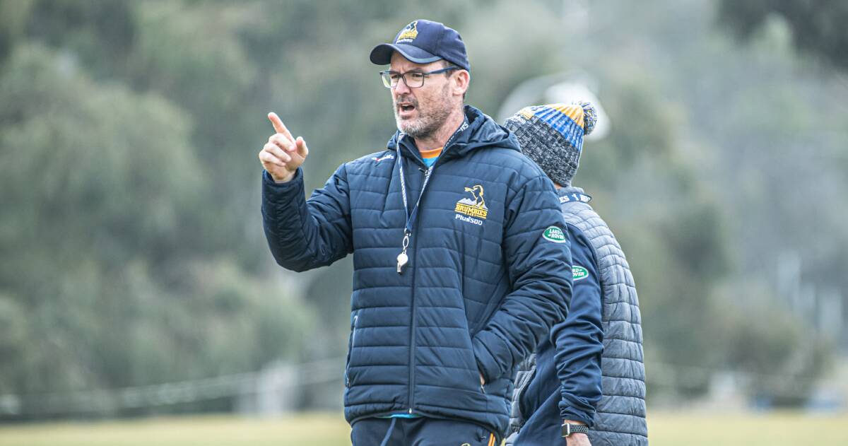 Brumbies coach Dan McKellar is keen to have two rival champions collide. Picture: Karleen Minney