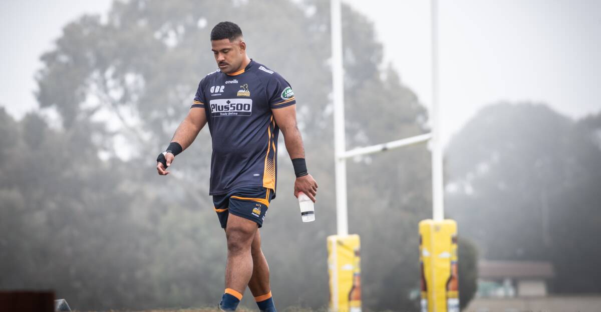 Scott Sio says the way the Brumbies bounce back from a last start loss will be a test of character. Picture: Karleen Minney