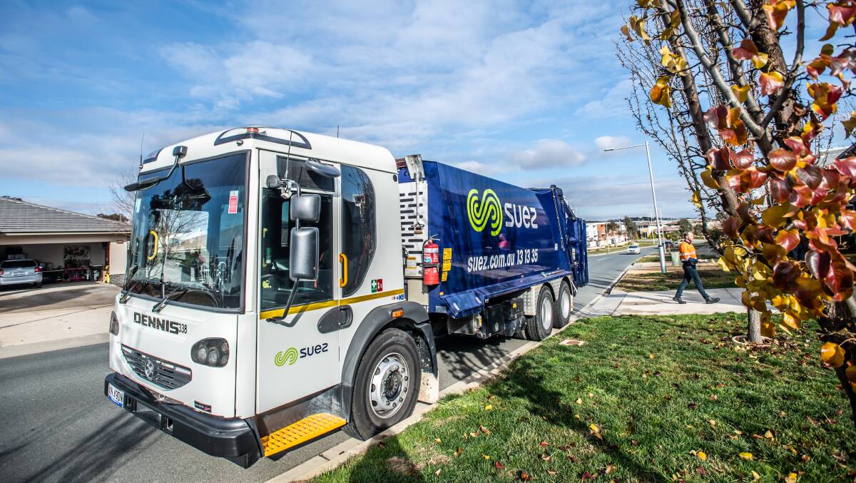 Bulky waste collection began on Wednesday for Gungahlin and Tuggeranong residents.
Picture: Karleen Minney