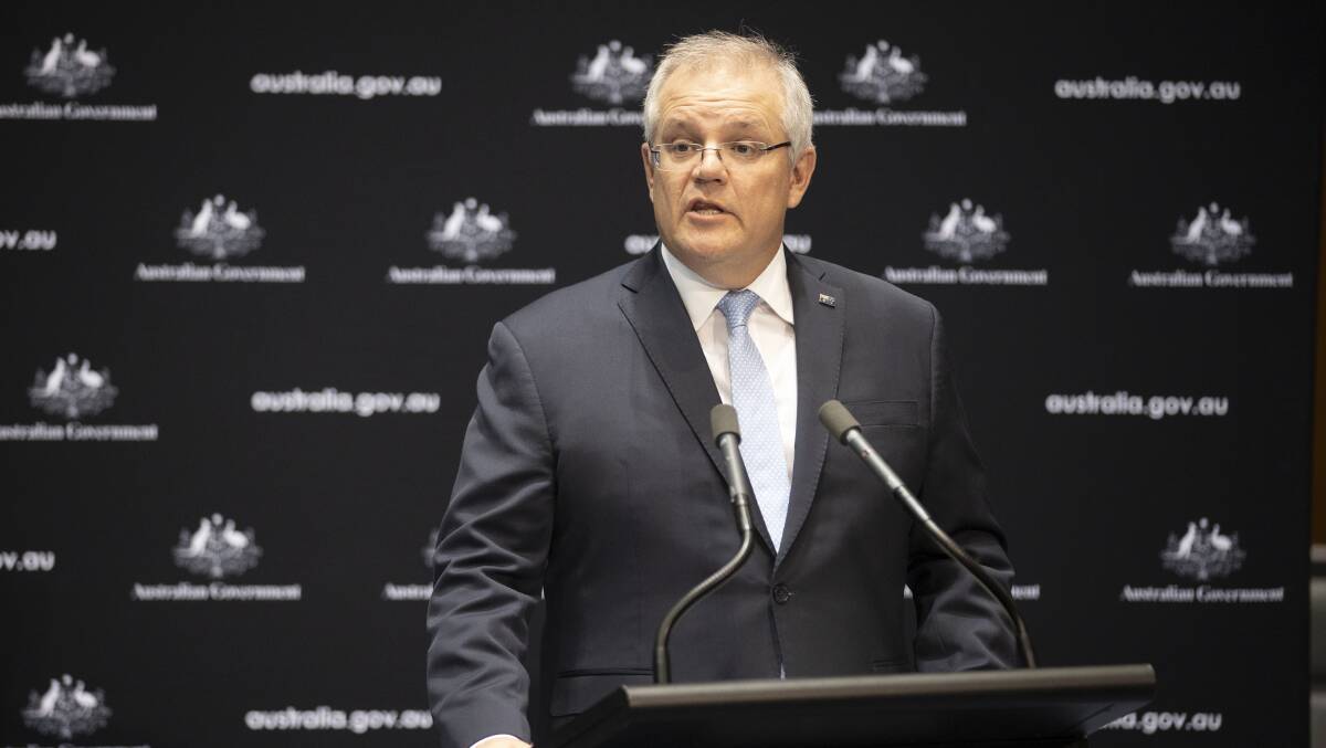 Prime Minister Scott Morrison has used the bully pulpit better than most. Picture: Sitthixay Ditthavong