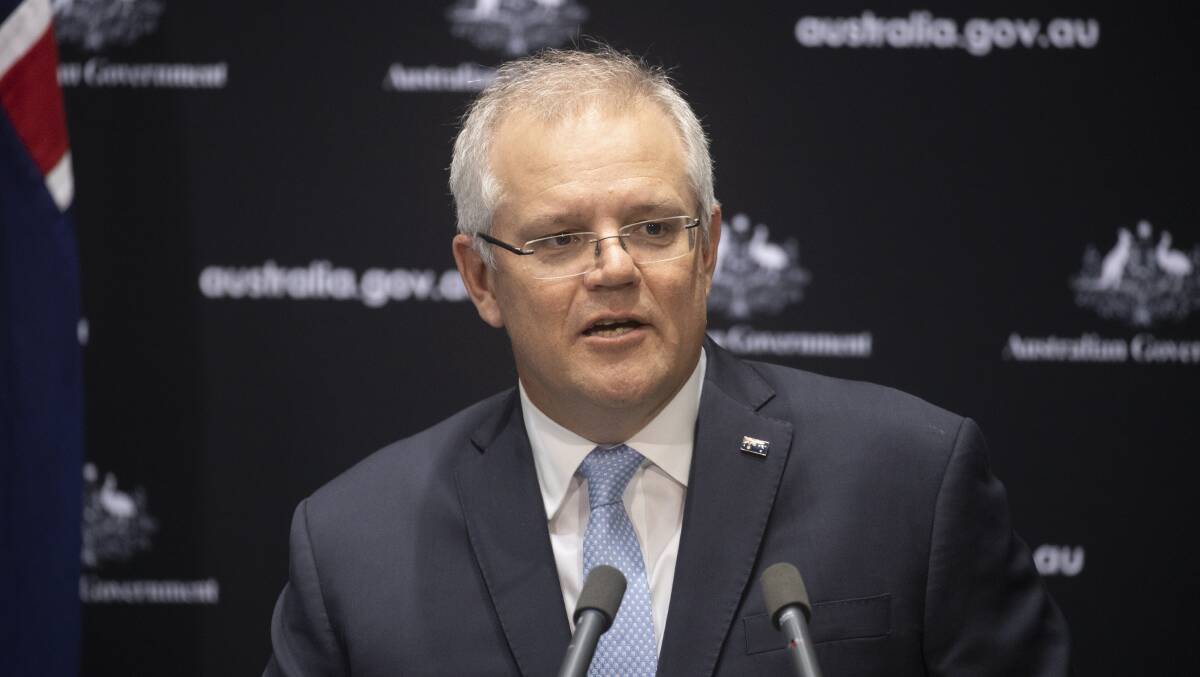 Prime Minister Scott Morrison insists that Australia's China policy has been consistent over time. Picture: Sitthixay Ditthavong
