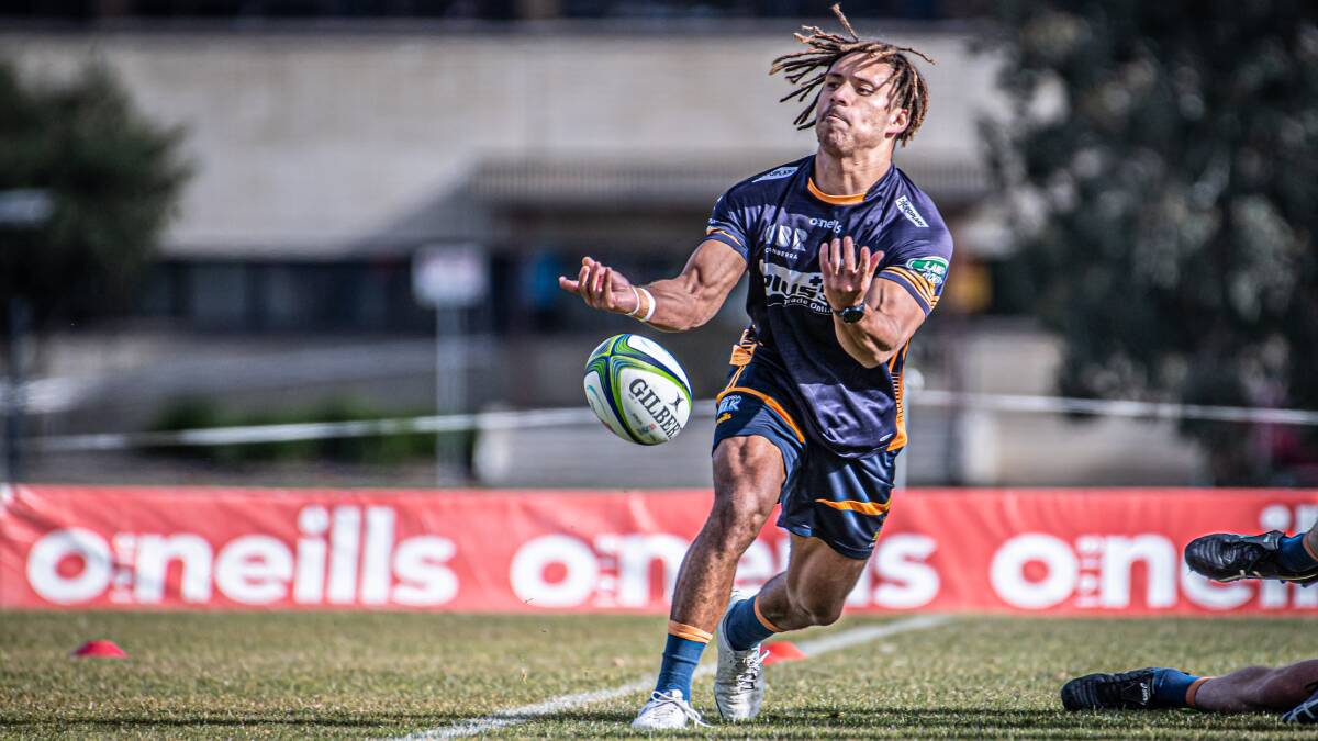 Issak Fines has found a home at the Brumbies. Picture: Karleen Minney