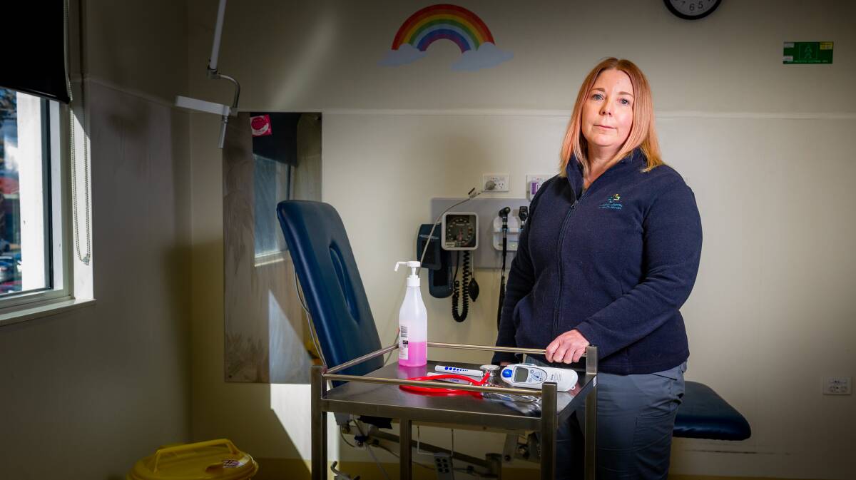 Clinical nurse educator at Canberra's walk-in centres, Kate Dwyer. Picture: Elesa Kurtz 