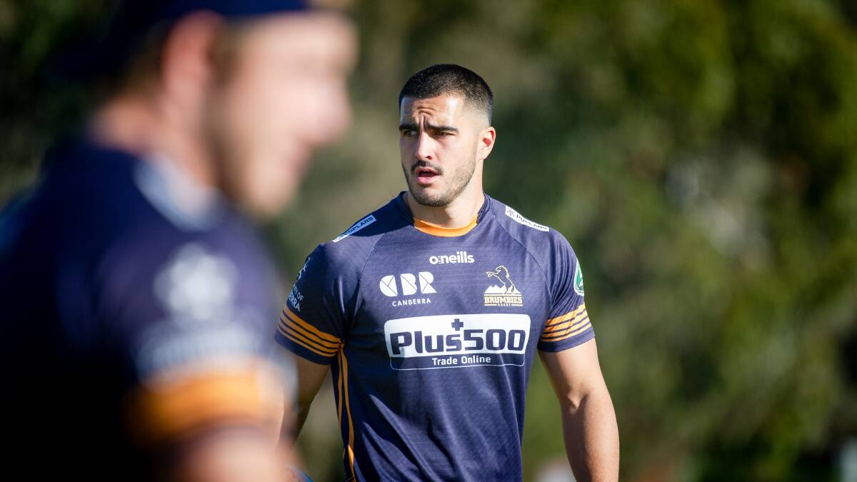 Brumbies winger Tom Wright is set to miss the opening weeks of the Super Rugby AU season. Picture: Elesa Kurtz