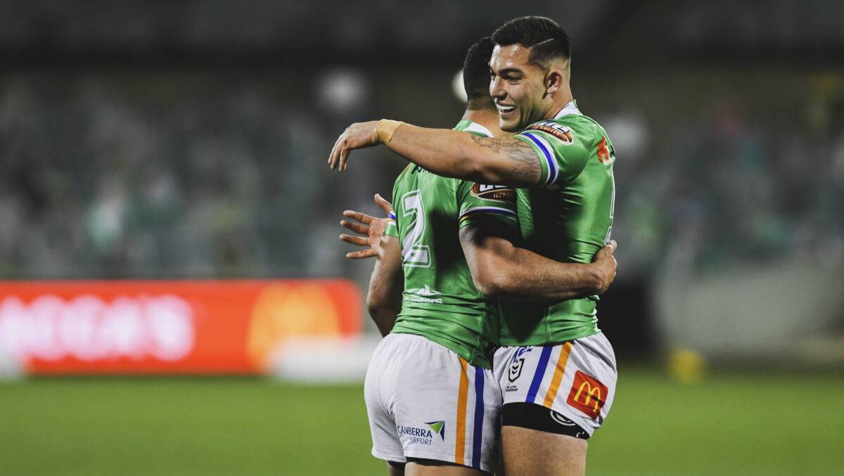 The Raiders have offered Nick Cotric a five-year deal. Picture: Dion Georgopoulos