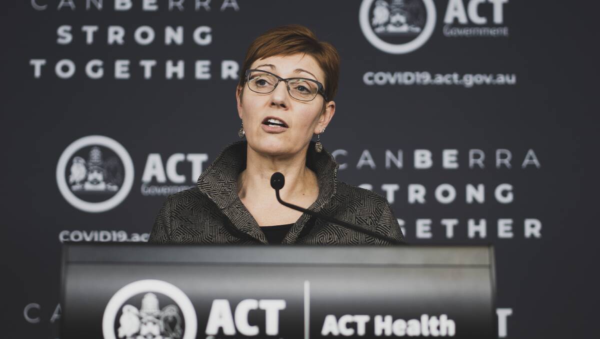 Minister for health Rachel Stephen-Smith. Picture: Dion Georgopoulos 