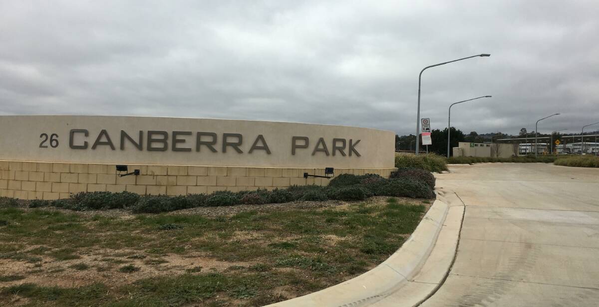Canberra Park on Old Well Station Rd, behind EPIC.