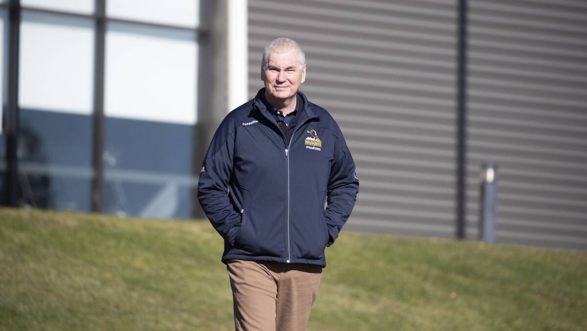 Brumbies chief executive Phil Thomson hopes families take advantage of afternoon football. Picture: Sitthixay Ditthavong