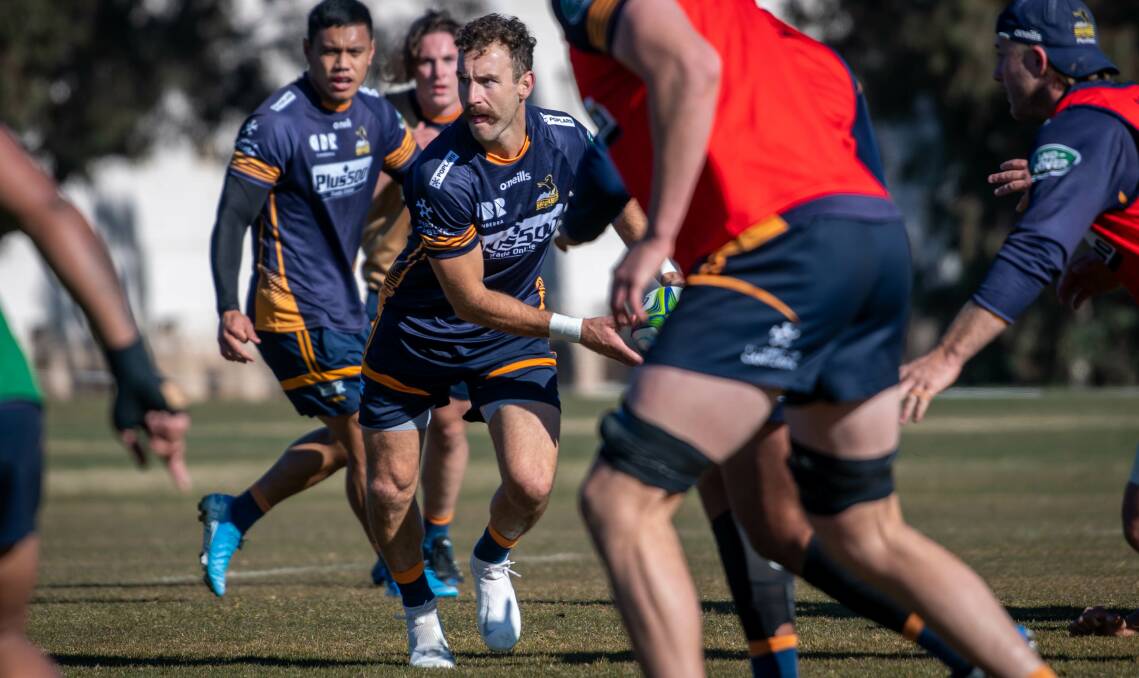 Nic White joins a Brumbies scrumhalf unit led by incumbent No. 9 Joe Powell. Picture: Karleen Minney