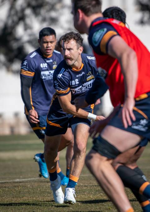 Nic White is edging closer to an ACT Brumbies recall. Picture: Karleen Minney