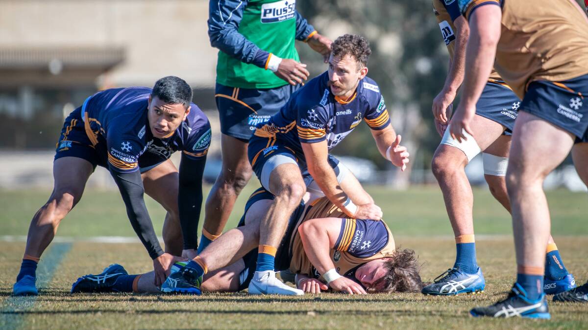 Len Ikitau is desperate to make the most of every opportunity with the Brumbies. Picture: Karleen Minney