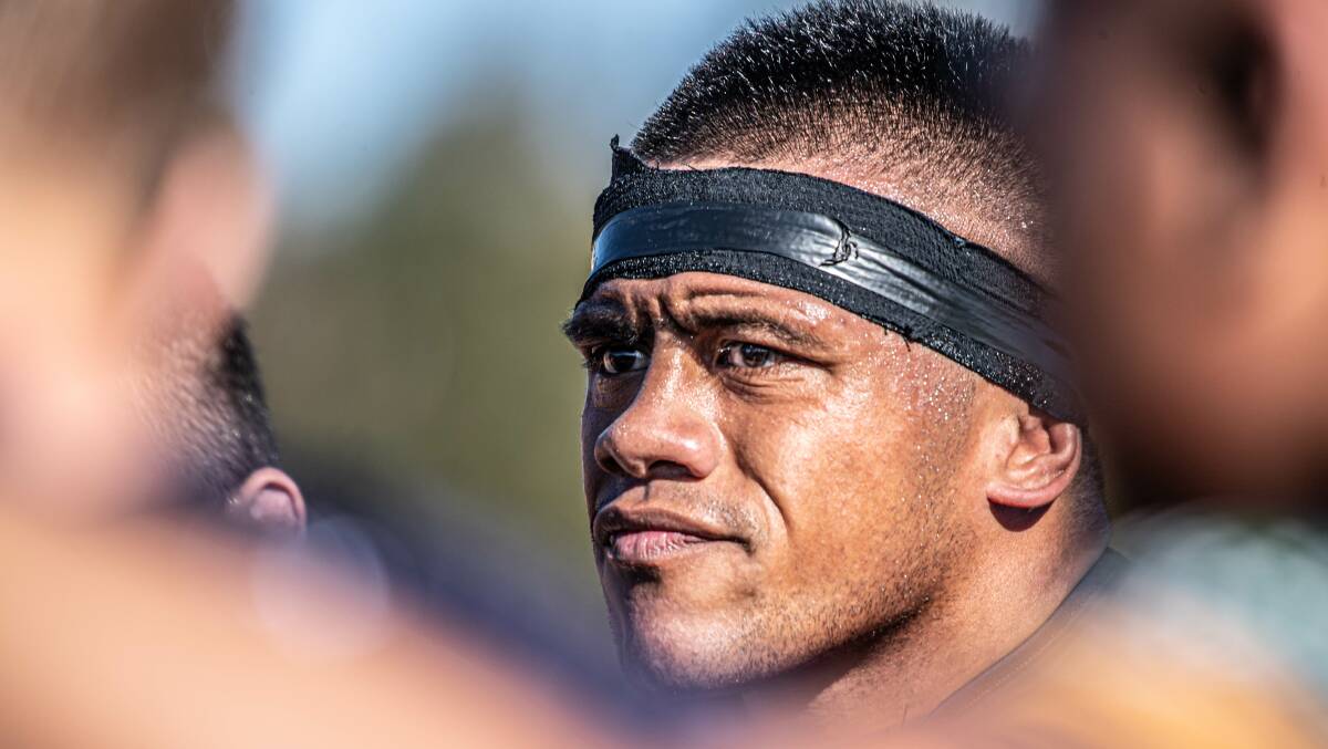 Allan Alaalatoa will lead the Brumbies as they look to continue an unbeaten start. Picture: Karleen Minney