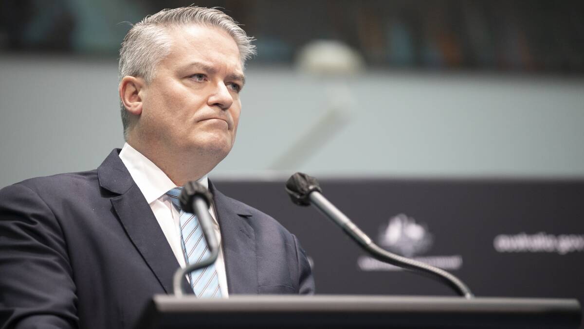 Finance Minister Mathias Cormann. Picture: Sitthixay Ditthavong