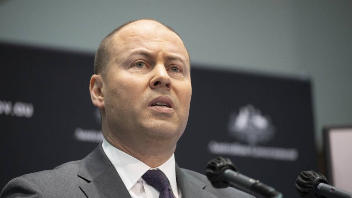 Treasurer Josh Frydenberg unveiled the JobMaker hiring credit in last month's budget but there are concerns the scheme is flawed. Picture: Sitthixay Ditthavong