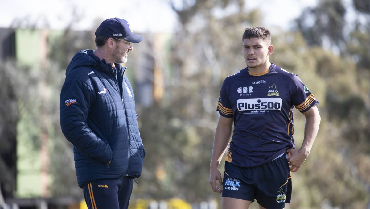 Former Brumbies prospect Reesjan Pasitoa is turning heads at the Force. Picture: Sitthixay Ditthavong