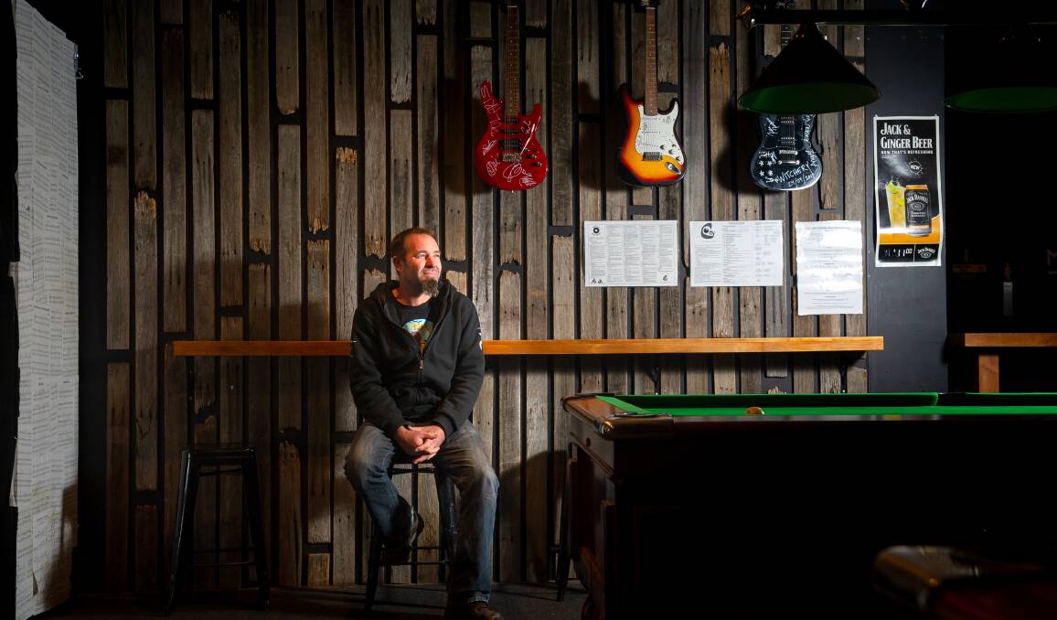 The Basement's owner, Lance Fox, has worked hard to make the Belconnen venue attractive to international and national acts. Now any tours seem unlikely until 2021. Picture: Elesa Kurtz 