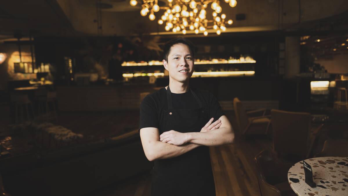 Head chef Kenny Tse. 
