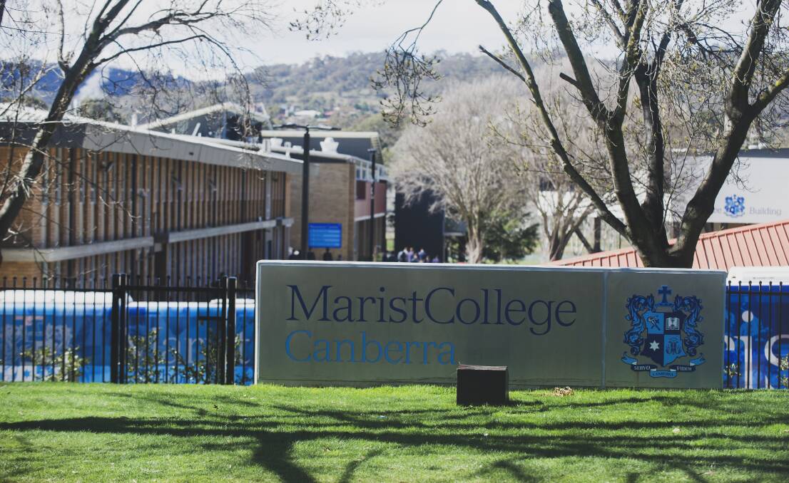  Marist College Canberra. Picture: Dion Georgopoulos 