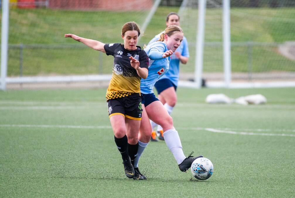 One team will be cut from Canberra's NPLW competition for the 2021 season. Picture: Elesa Kurtz