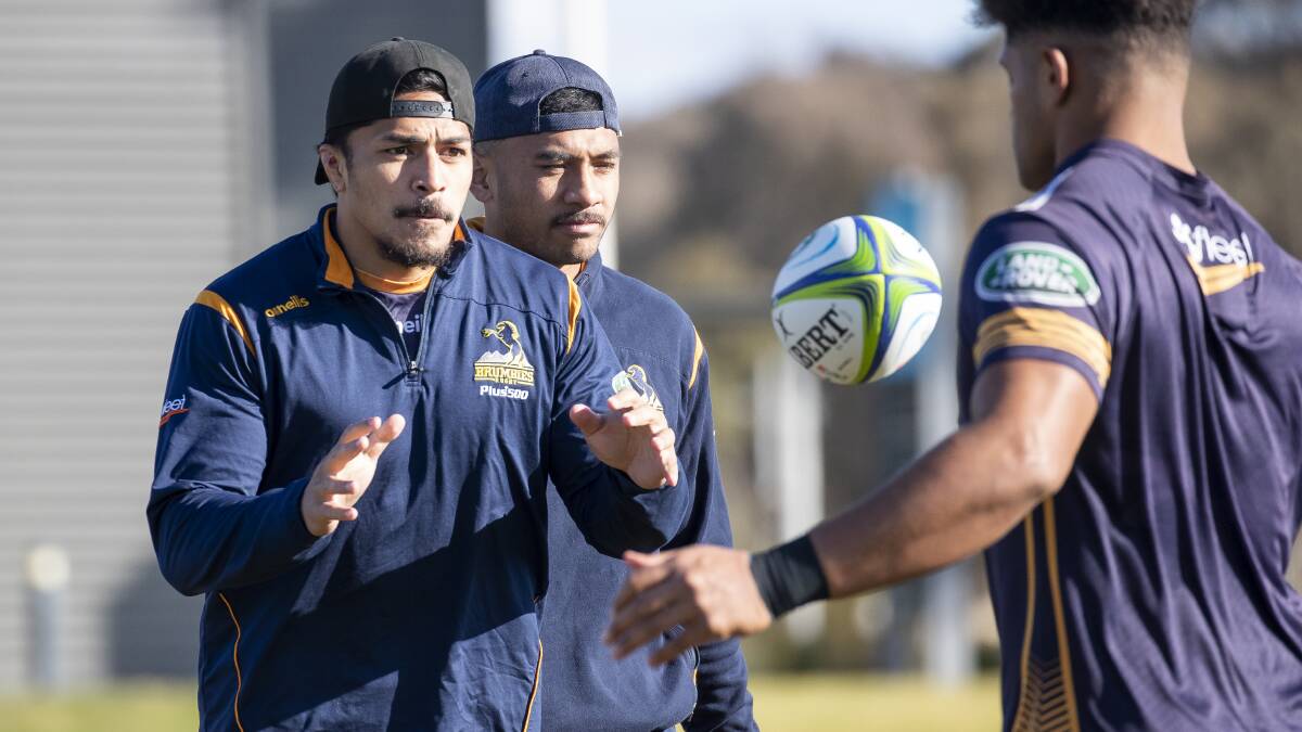 Brumby Pete Samu is focused on finals footy. Picture: Sitthixay Ditthavong