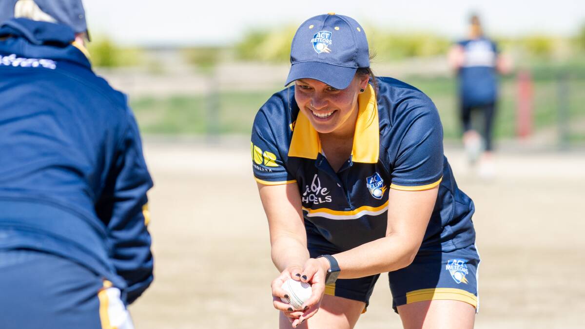 ACT Meteors captain Ange Reakes can map out a path to WNCL glory. Picture: Elesa Kurtz