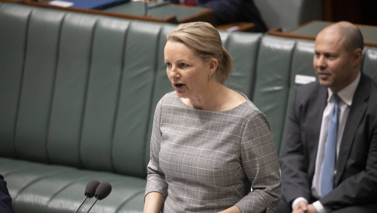Environment Minister Sussan Ley during question time on Thursday. Picture: Sitthixay Ditthavong