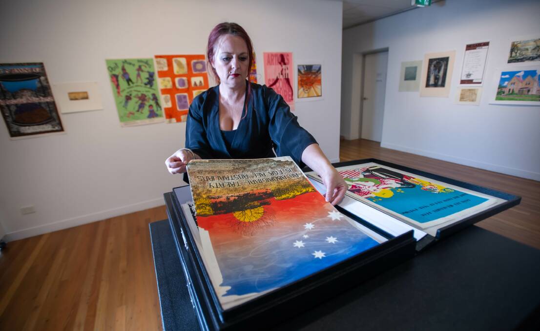 Megalo Print Studio artistic director Ingeborg Hansen. The studio is marking its 40-year anniversary with an exhibition opening on September 1. Picture: Karleen Minney