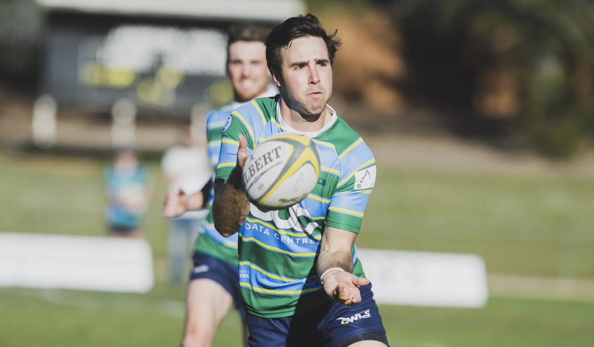 Uni-Norths fullback Jordan Thompson proved to be the hero on Saturday. Picture: Dion Georgopoulos