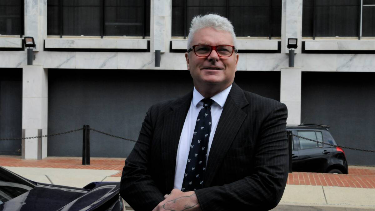 David McBride outside the ACT Supreme Court earlier this year. Picture: Blake Foden