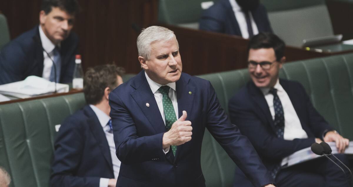 Deputy Prime Minister Michael McCormack says CASA is appropriately funded and staffed to ensure the necessary safety checks are completed. Picture: Dion Georgopoulos