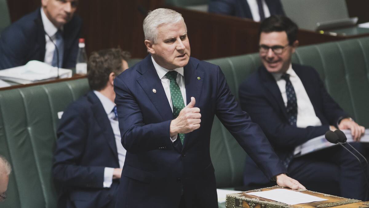 Deputy Prime Minister Michael McCormack will announce new money for regional Australia on Wednesday. Picture: Dion Georgopoulos