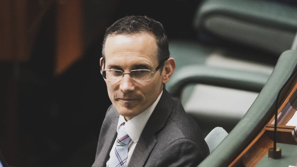 MP and author Andrew Leigh. Picture: Dion Georgopoulos