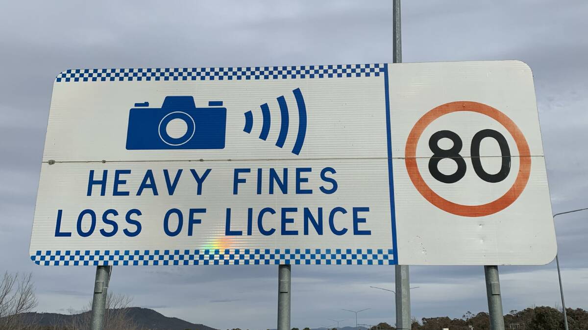 The territory has nine mobile speed cameras, 26 fixed and red light cameras and four point-to-point cameras. Picture: Peter Brewer
