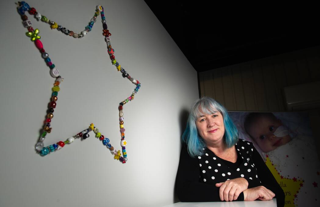Suzanne Tunks says stars are important to parents who have lost children. Picture: Elesa Kurtz