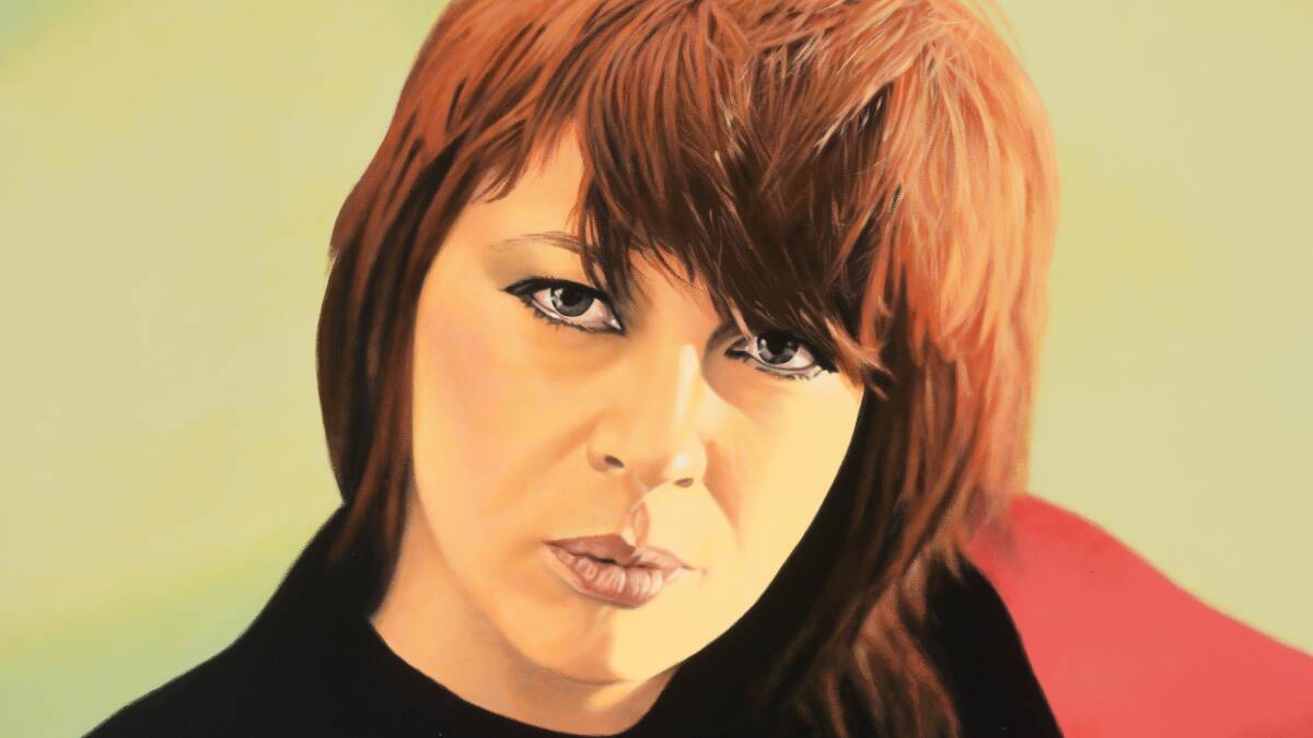 Chrissy Amphlett, by Ivan Durant. Picture: National Portrait Gallery