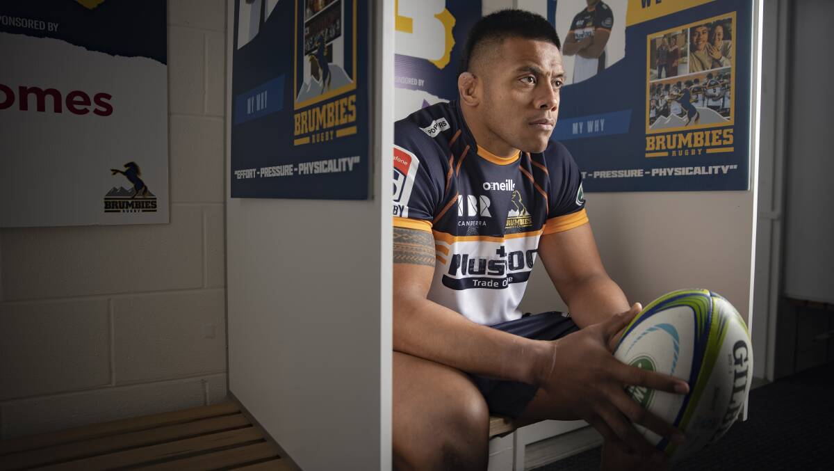 Brumbies skipper Allan Alaalatoa will lead his side into clashes against New Zealand opposition next year. Picture: Sitthixay Ditthavong
