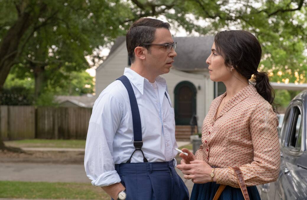 Chris Messina, left and Noomi Rapace in The Secrets We Keep (2020). Picture: The Reset Collective