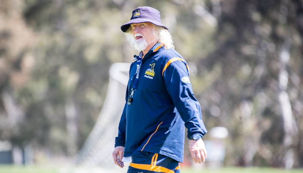Brumbies forwards coach Laurie Fisher says 2020 has been a turning point for Australian rugby. Picture: Karleen Minney
