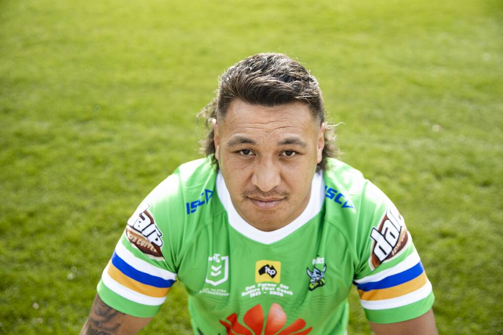 Canberra Raiders' Josh Papalii. Picture: Sitthixay Ditthavong