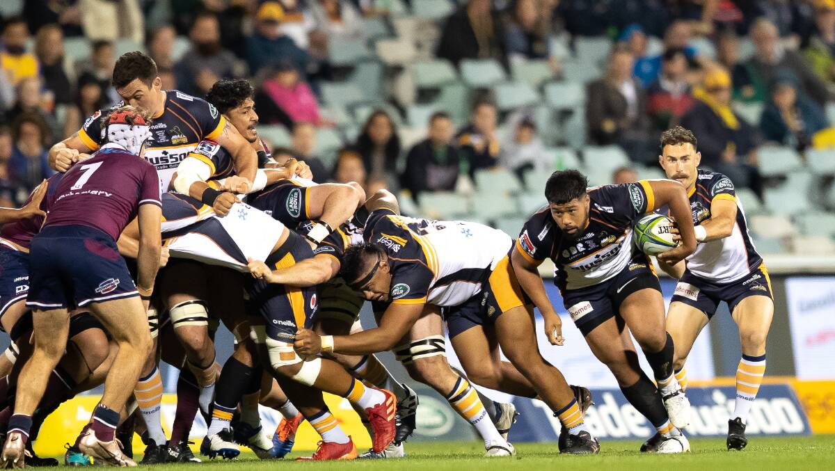 Brumbies hooker Folau Fainga'a is one of Australia's best hookers. Picture: Sitthixay Ditthavong