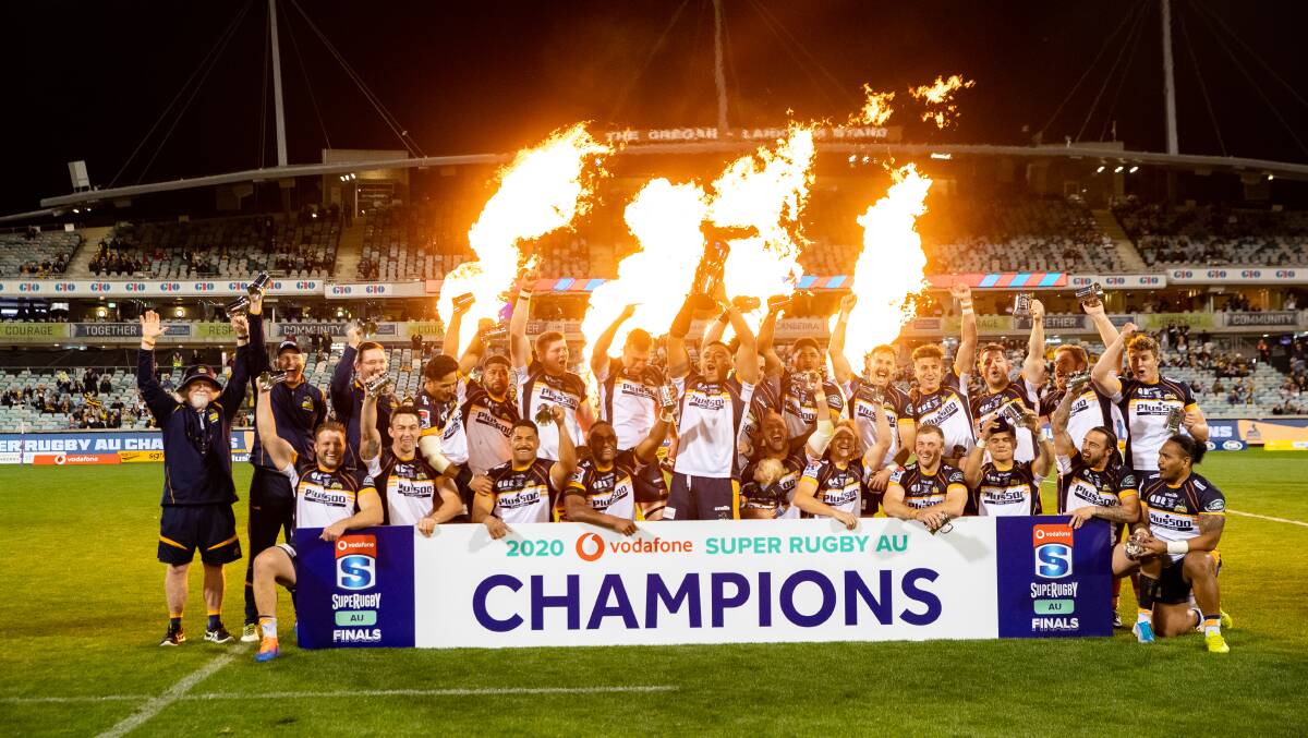The Brumbies are looking to back up their Super Rugby AU title win. Picture: Sitthixay Ditthavong