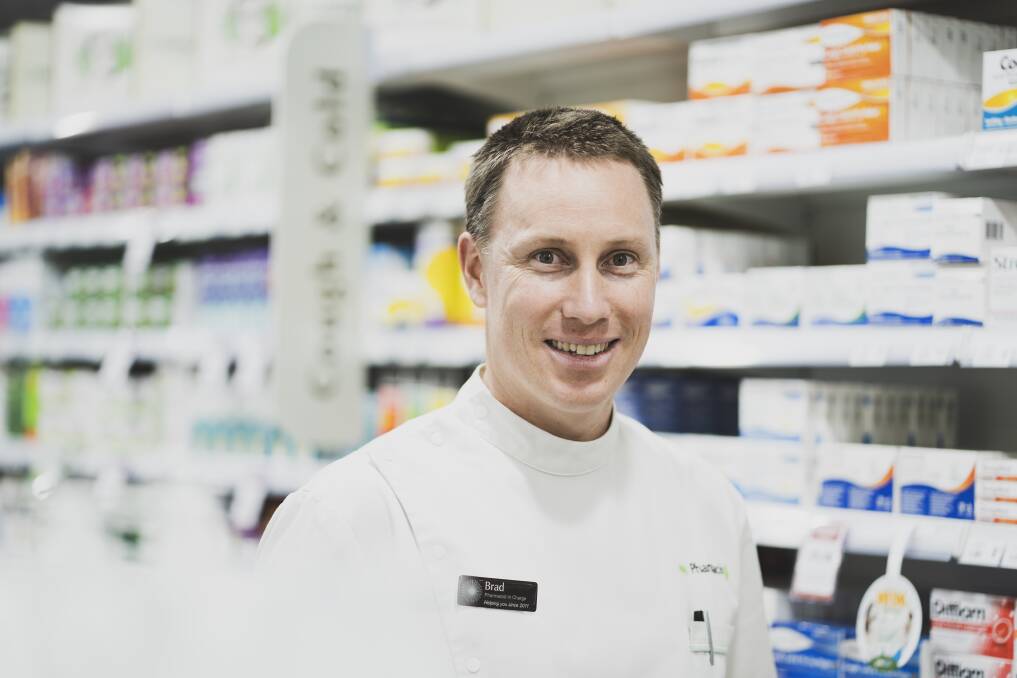  Cooleman Court Pharmacy managing partner Brad Butt. Picture: Dion Georgopoulos