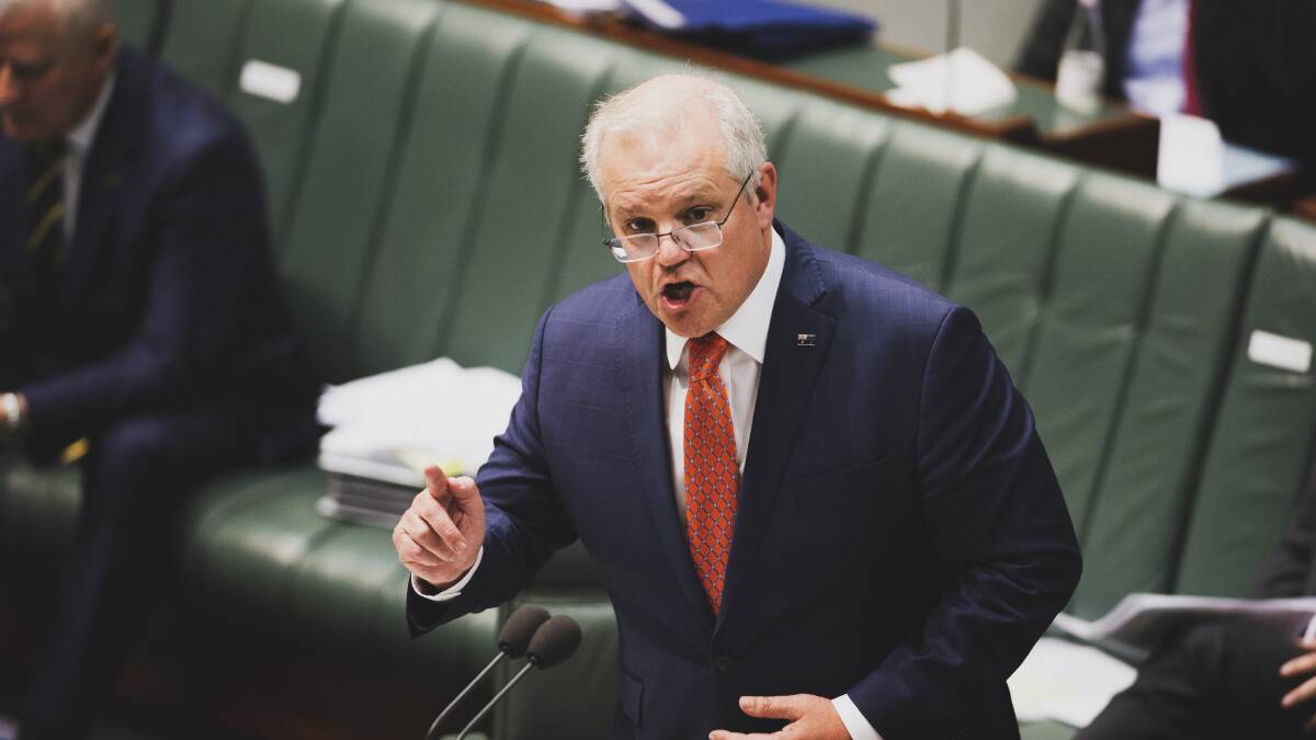 The Prime Minister Scott Morrison has been criticised by numerous commentators.
Picture: Dion Georgopoulos