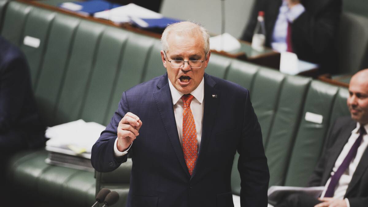 Scott Morrison's government has implemented many initiatives to help Australia through the coronavirus pandemic. Picture: Dion Georgopoulos