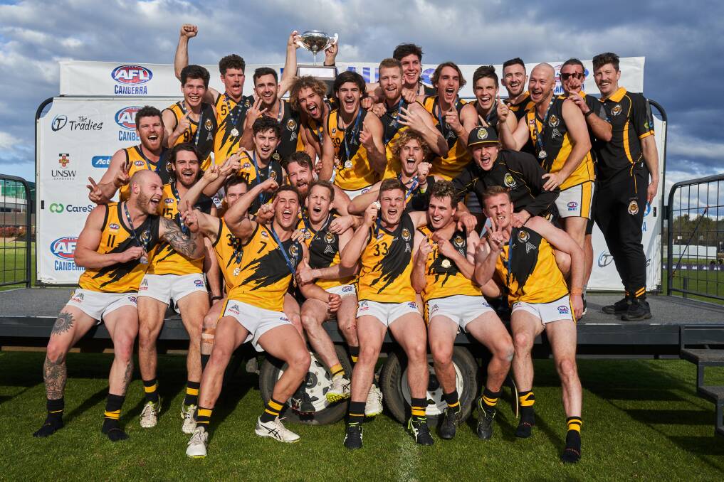 The Queanbeyan Tigers are the 2020 premiers. Picture: Matt Loxton