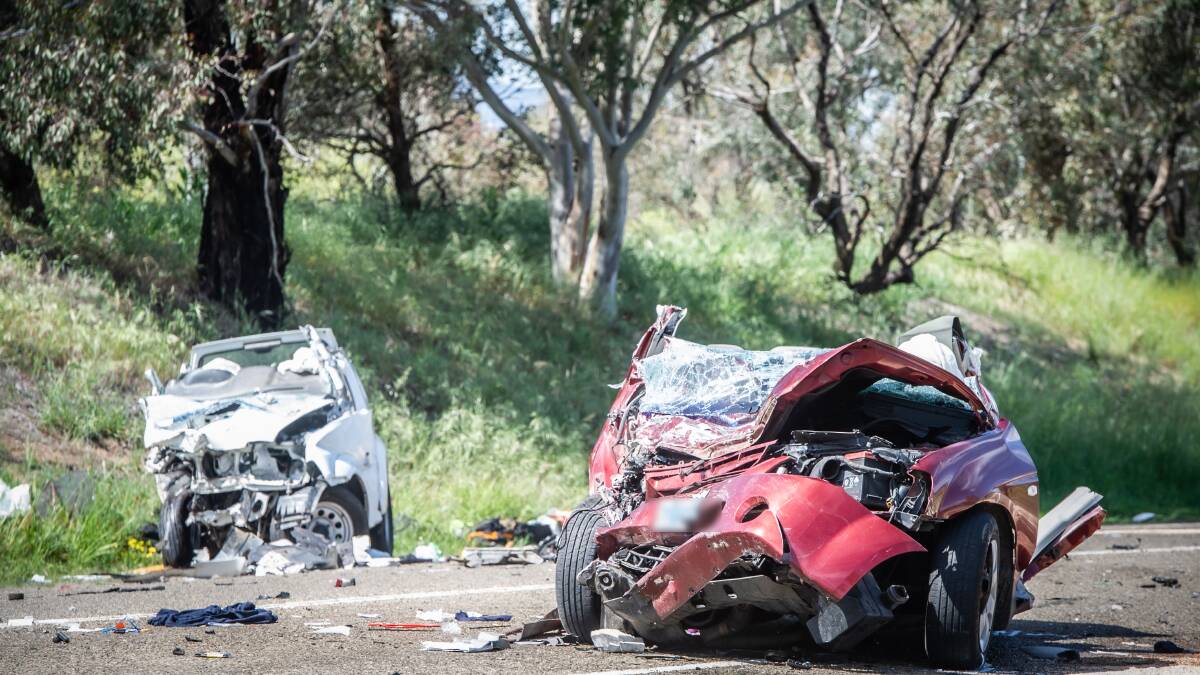 Serious car crashes causing injury in the ACT is down in 2020, but fatal collisions are up compared to last year. Picture: Karleen Minney