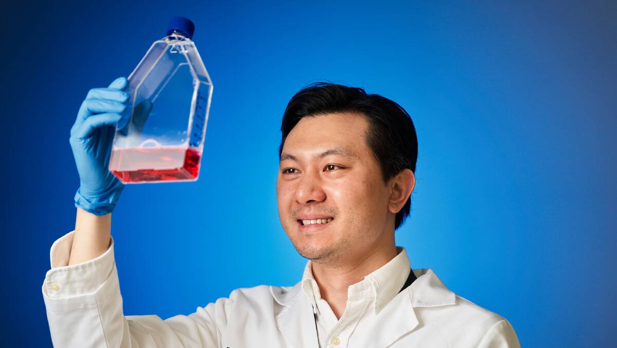 Professor of Immunology, Si Ming Man at John Curtin School of Medical Research, has been awarded $1.25 million from CSL to continue research into proteins that can fight bacteria and infections. Picture: Matt Loxton